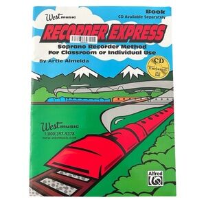 Recorder Express Book by Artie Almeda